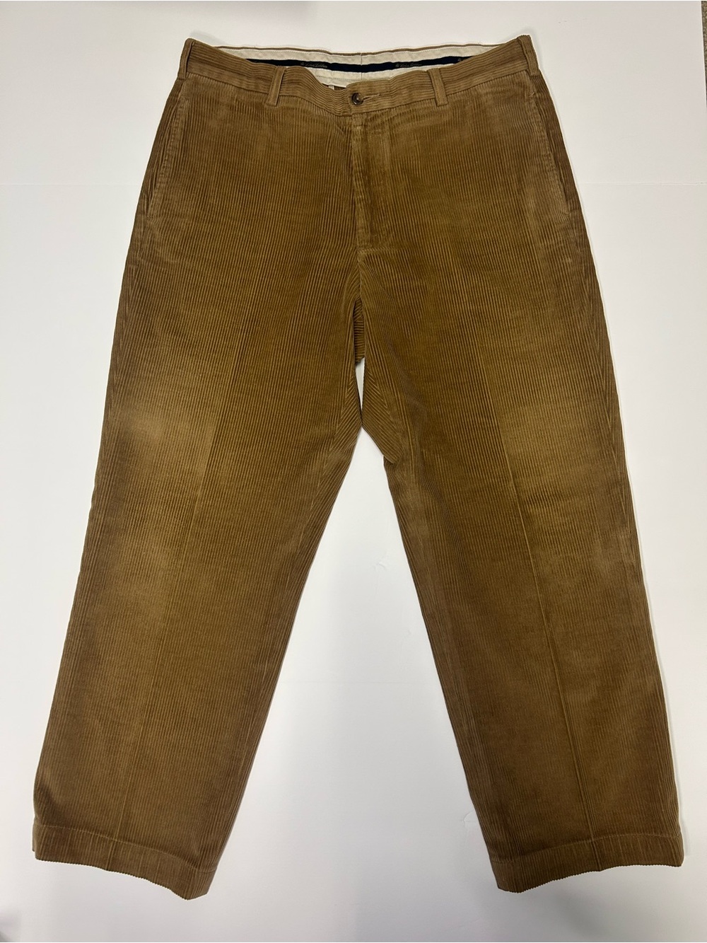 Brooks Brothers Olive-Brown Corduroy Trousers